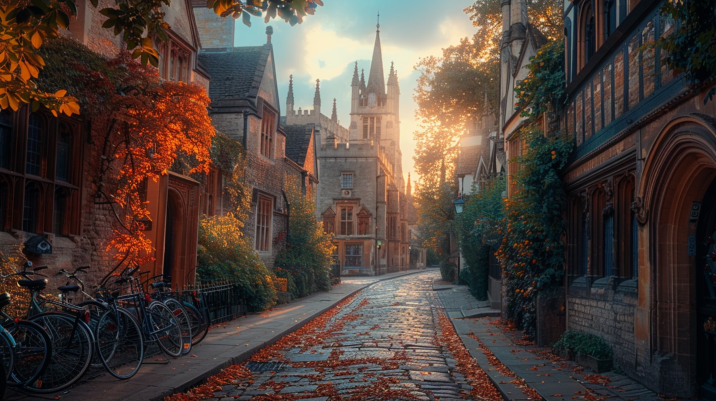 Explorações Urbanas: Vistas Modernas e Contemporâneas Perto de Oxford